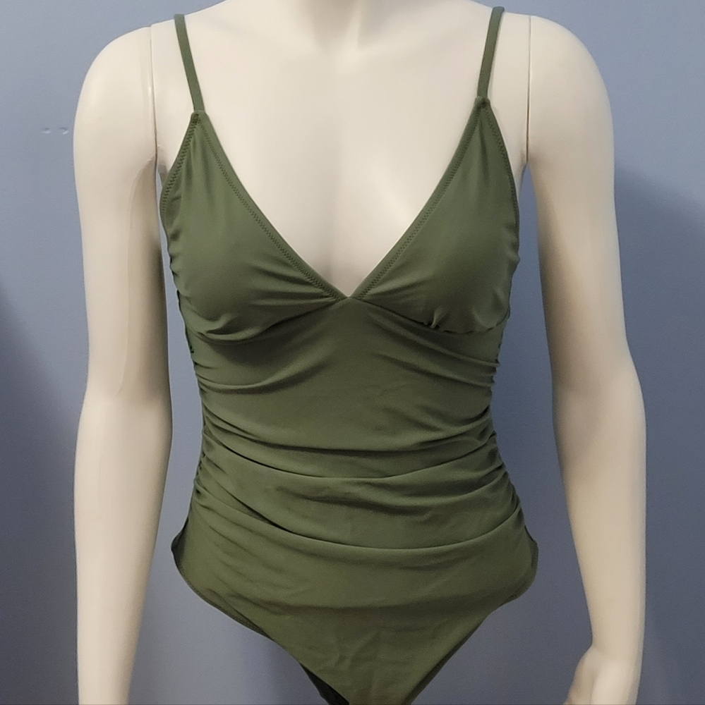 NWT CupShe Ruched One Piece Swimsuit